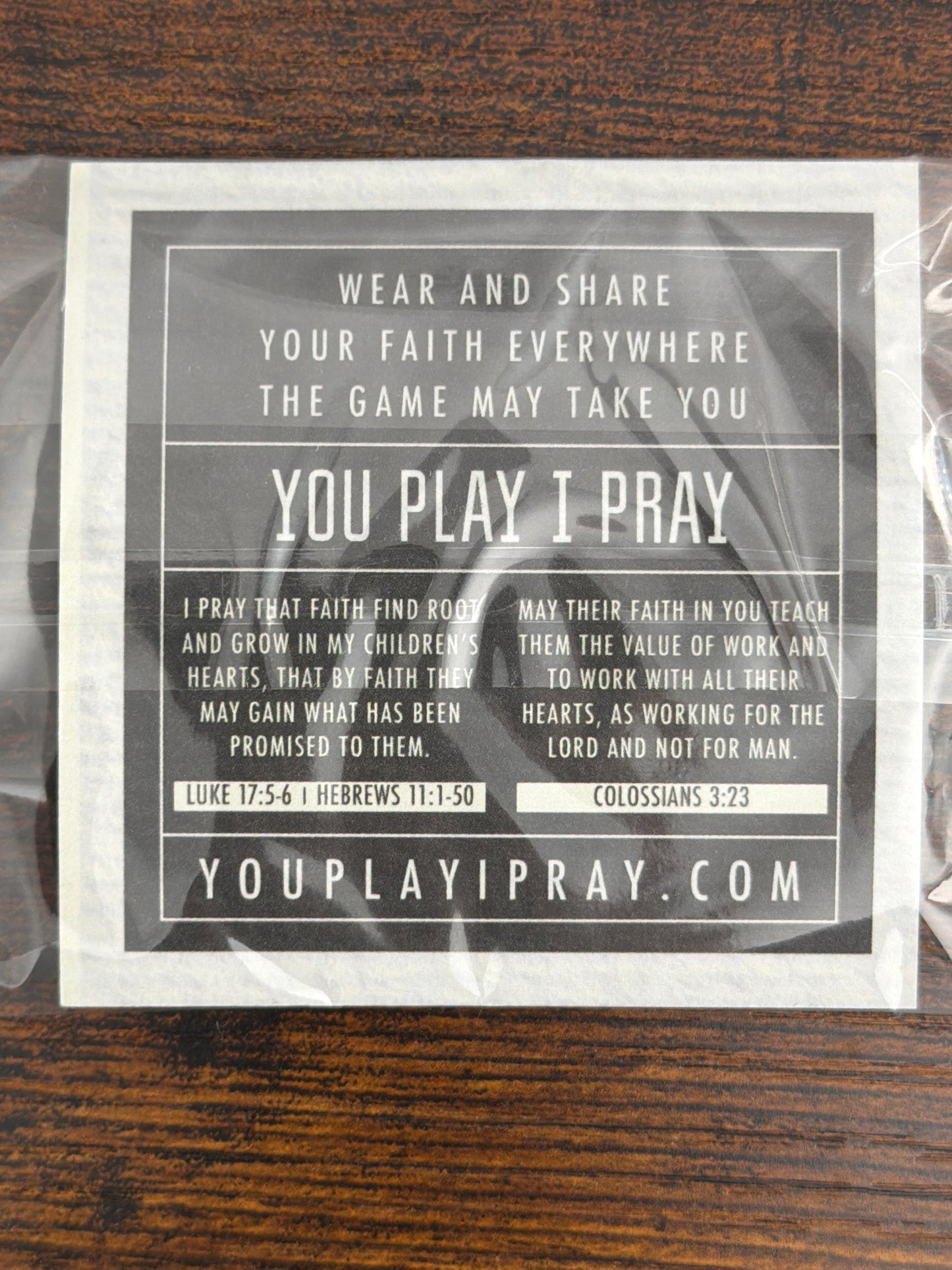 You Play I Pray bracelet