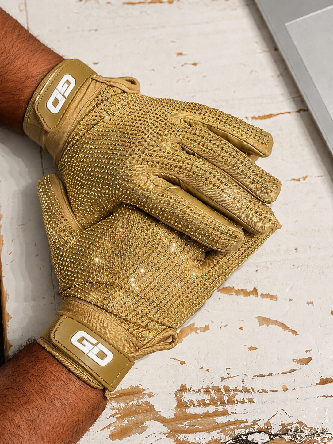 GD Bling Football Gloves *Pre-Order*