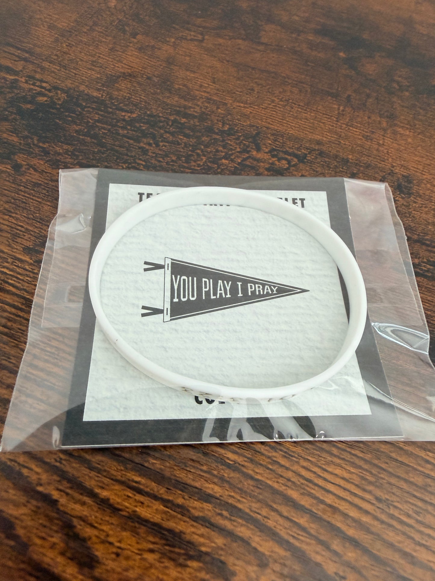 You Play I Pray bracelet